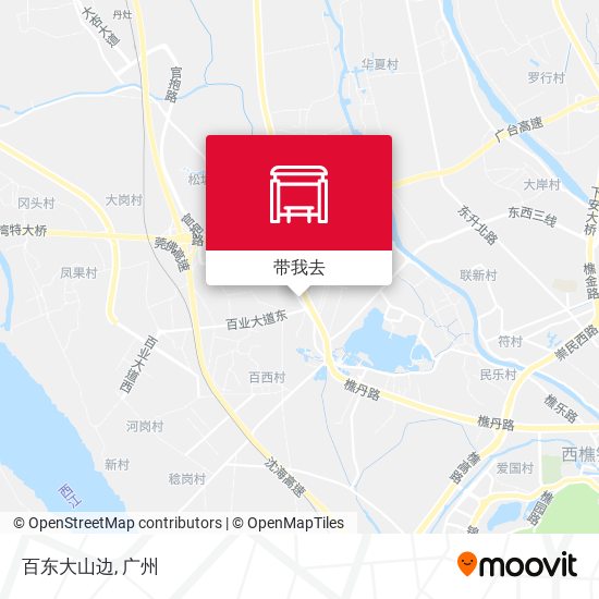 百东大山边地图