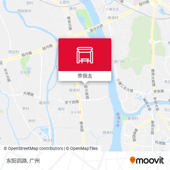 东阳四路地图