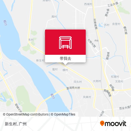新生村地图