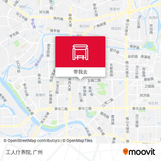 工人疗养院地图