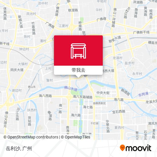 岳利沙地图