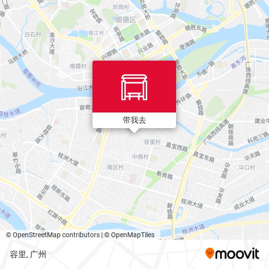 容里地图