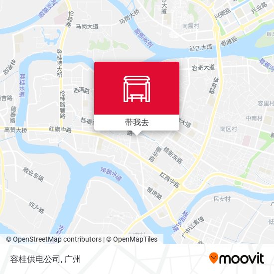 容桂供电公司地图