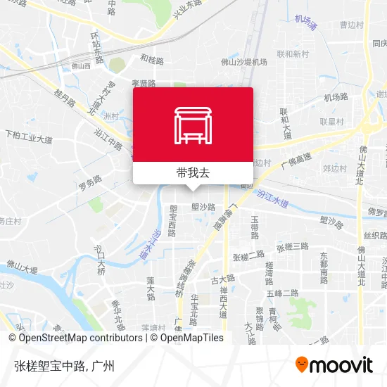 张槎塱宝中路地图
