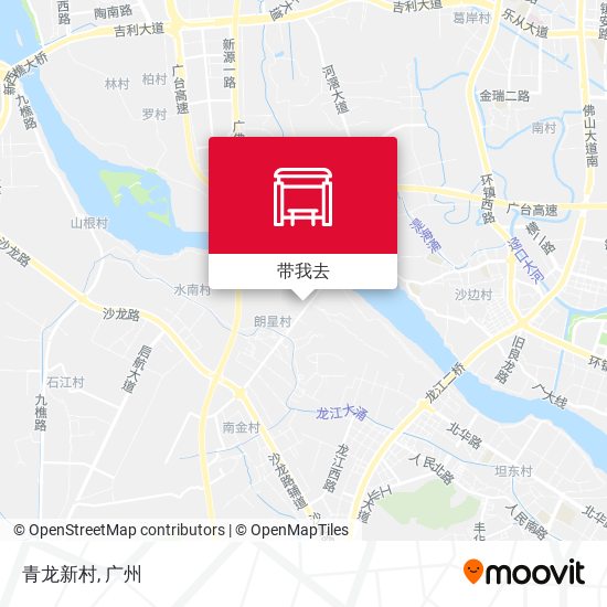 青龙新村地图