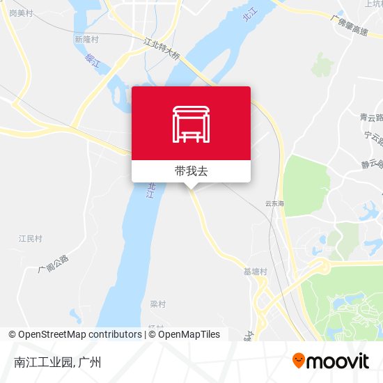 南江工业园地图