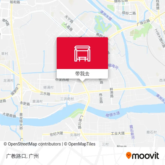 广教路口地图