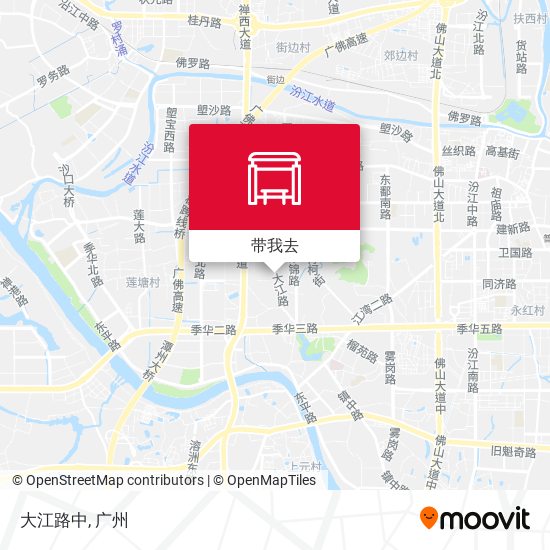 大江路中地图