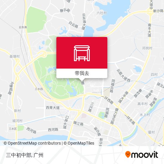 三中初中部地图