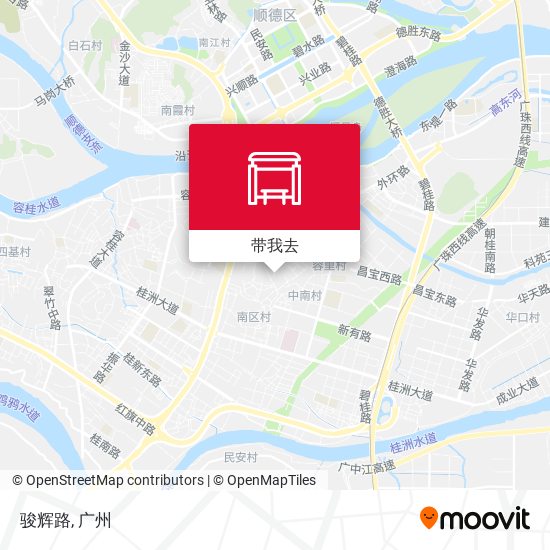 骏辉路地图