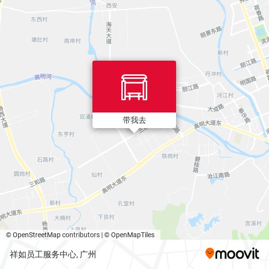 祥如员工服务中心地图