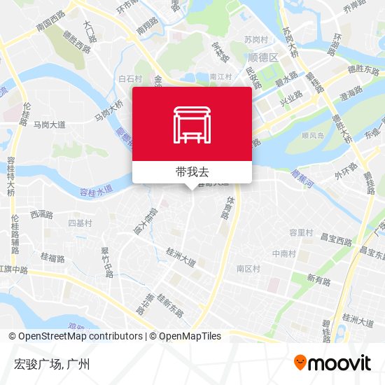 宏骏广场地图