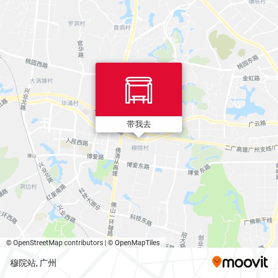 穆院站地图