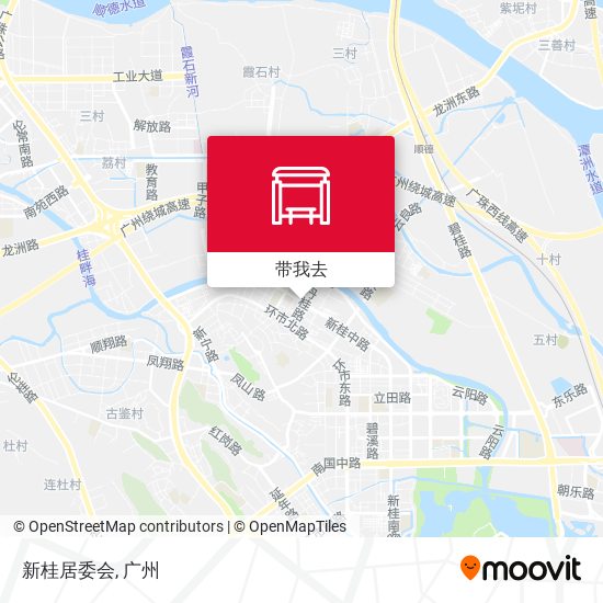 新桂居委会地图