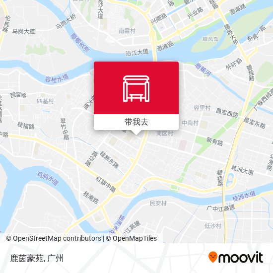 鹿茵豪苑地图