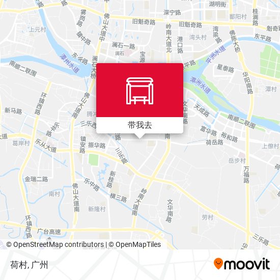 荷村地图