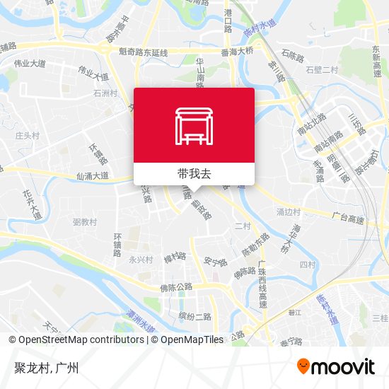 聚龙村地图
