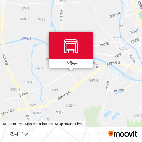 上泽村地图