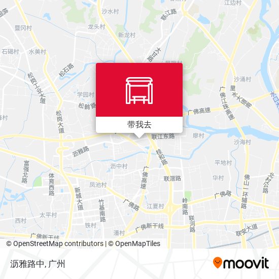 沥雅路中地图