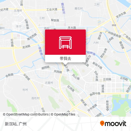 新滘站地图