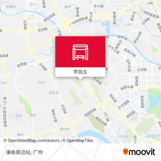 康格斯总站地图