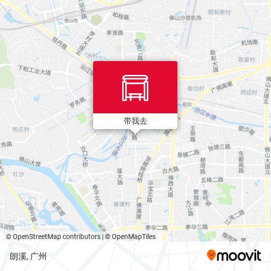 朗溪地图