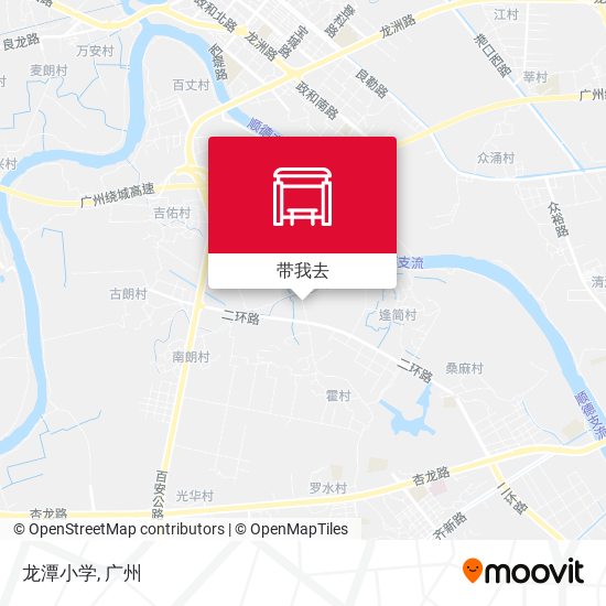 龙潭小学地图
