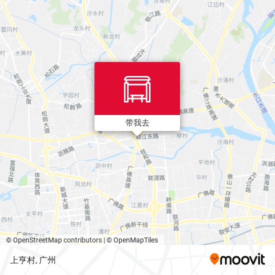 上亨村地图
