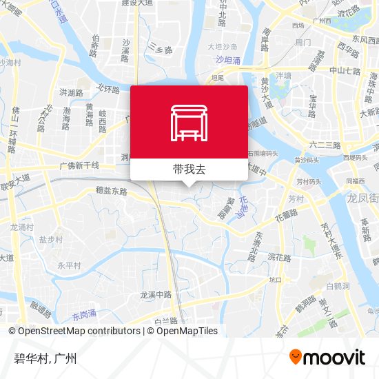碧华村地图