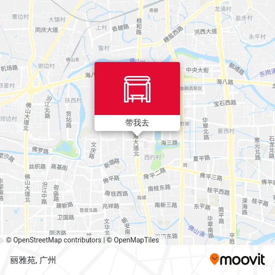 丽雅苑地图