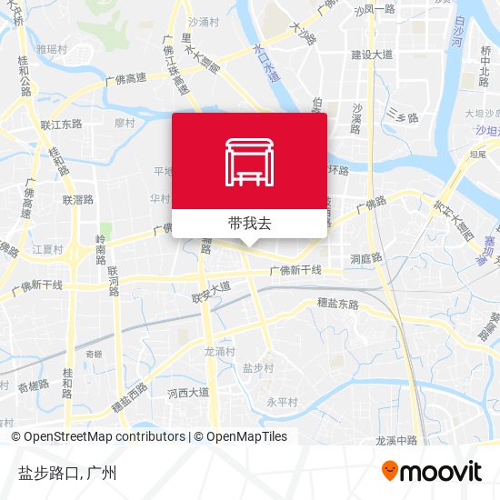 盐步路口地图