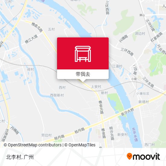北李村地图