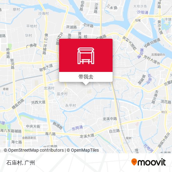 石庙村地图