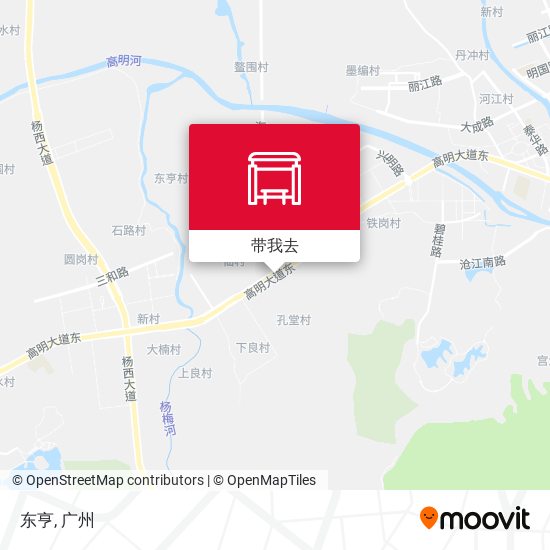 东亨地图