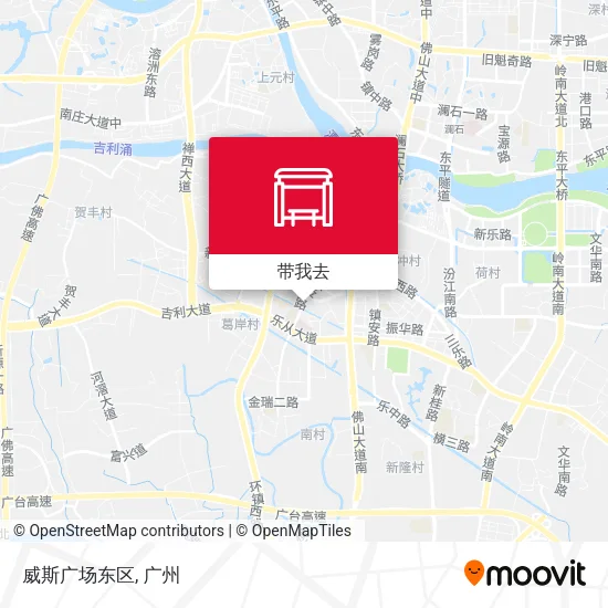 威斯广场东区地图