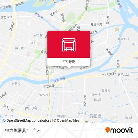 得力燃器具厂地图