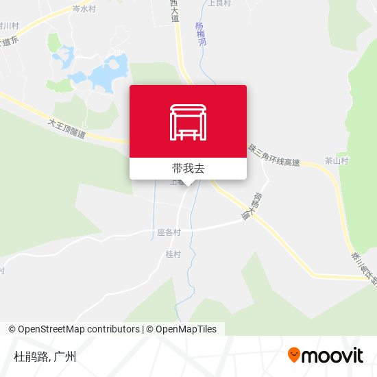 杜鹃路地图
