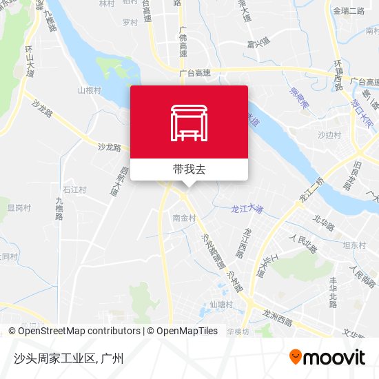 沙头周家工业区地图