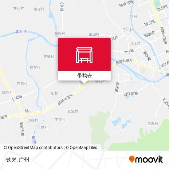 铁岗地图