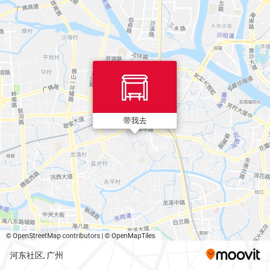 河东社区地图