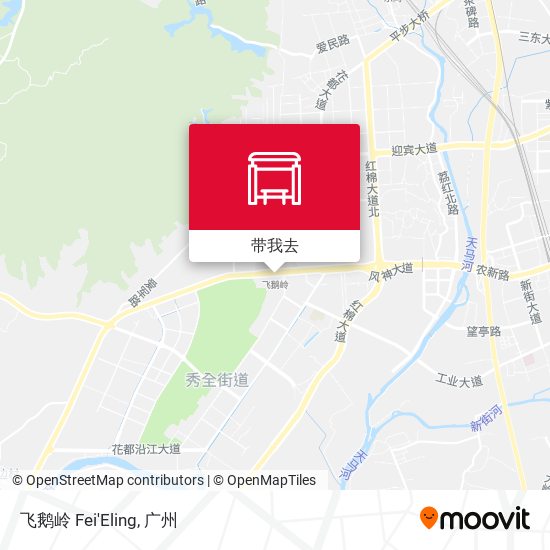 飞鹅岭 Fei'Eling地图