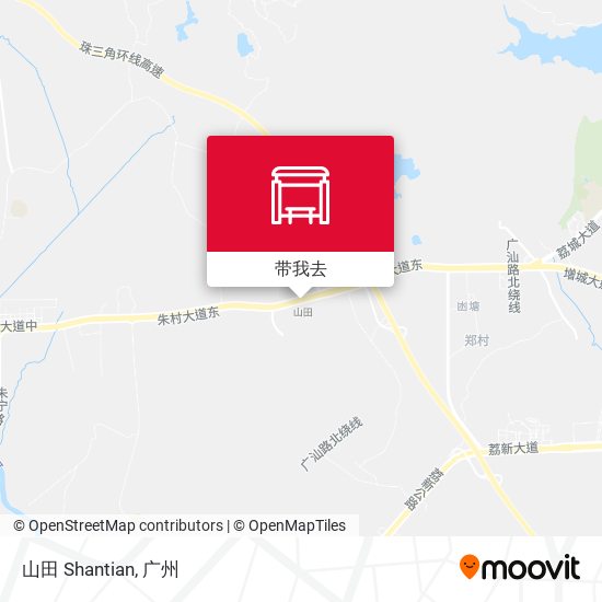 山田 Shantian地图