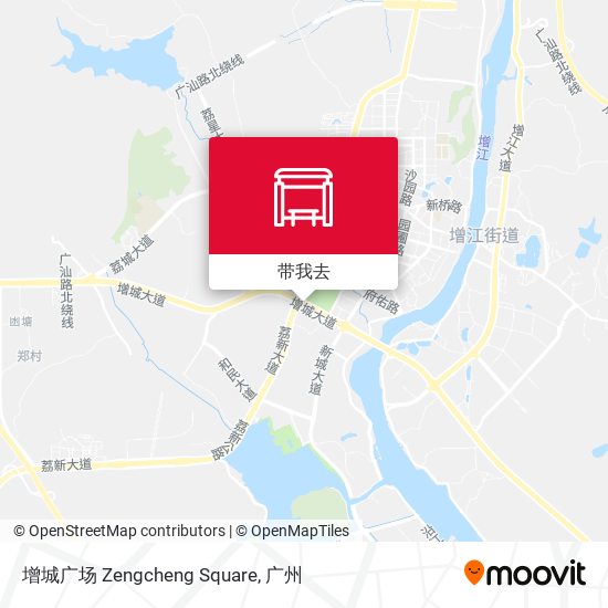 增城广场 Zengcheng Square地图