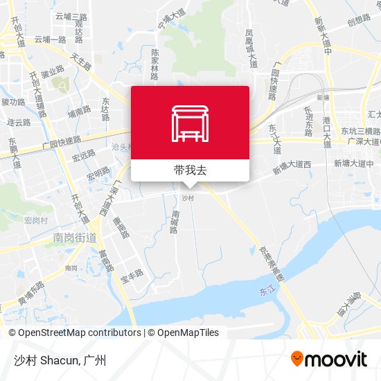 沙村 Shacun地图