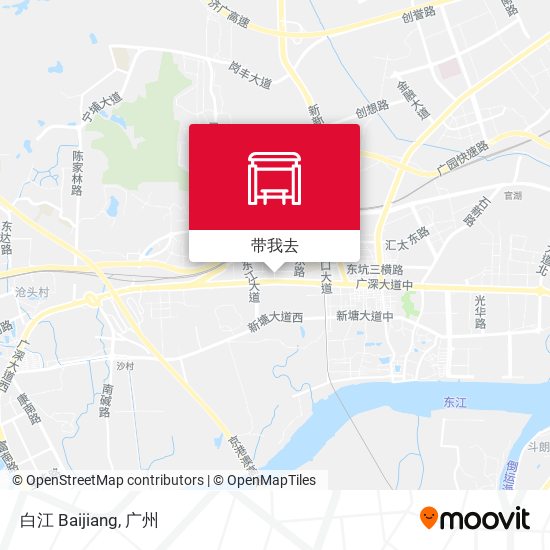 白江 Baijiang地图