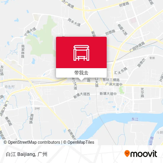 白江 Baijiang地图