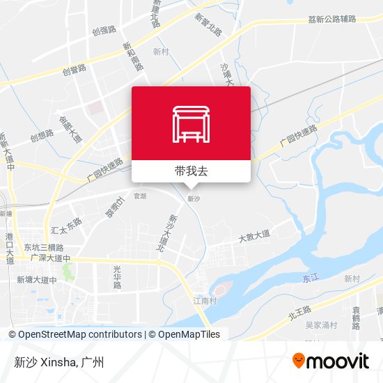新沙 Xinsha地图