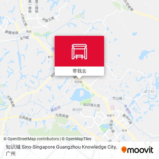 知识城 Sino-Singapore Guangzhou Knowledge City地图