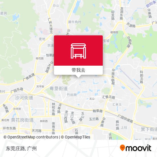 东莞庄路地图