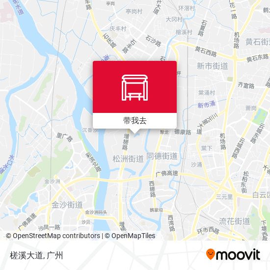 槎溪大道地图